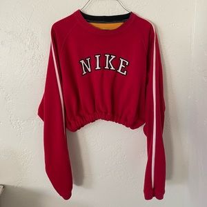 Vintage Nike Cropped Crewneck